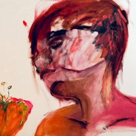 Von Rosen, da bei&szlig;t sie ab, Mischtechnik auf Leinwand, 80 x 100 cm, 2005_2023.jpeg